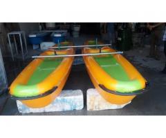 قایق پدالی دوچرخه ای فایبرگلاس